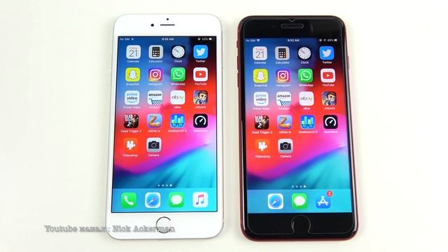 SPEED TEST iPhone 6s Plus vs 8 Plus и iphone XR ( Что лучше купить ?) смотреть онлайн