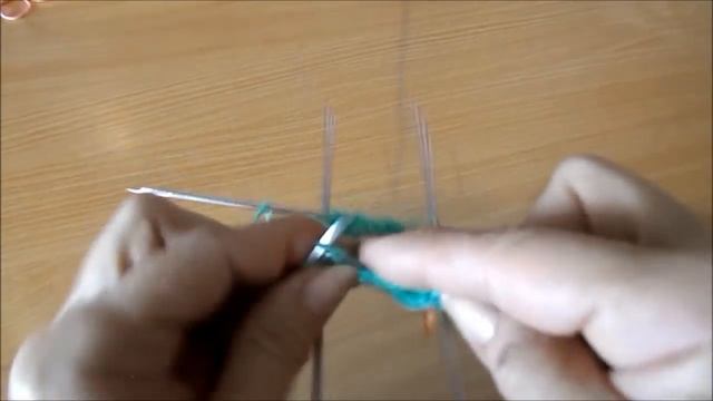 Изумительный узор спицами из центра