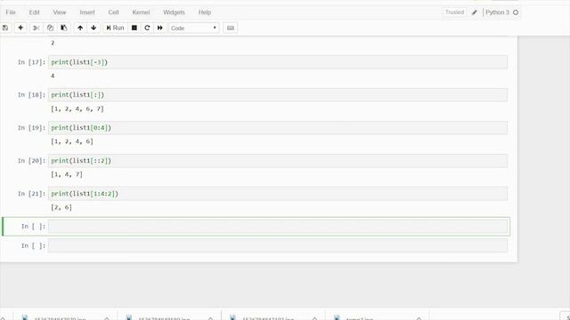 Lists operations in Python ( Python 3 ) смотреть онлайн