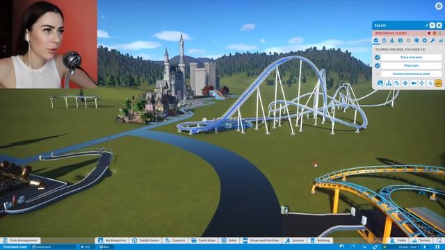 PLANET COASTER || УЧИМСЯ СТРОИТЬ ПАРК #1 смотреть онлайн