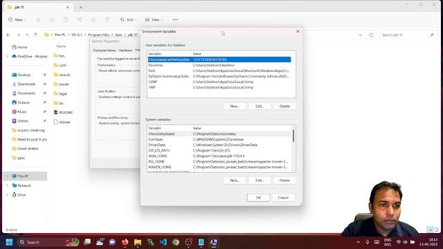 Java Installation And Setup Environment Variables смотреть онлайн