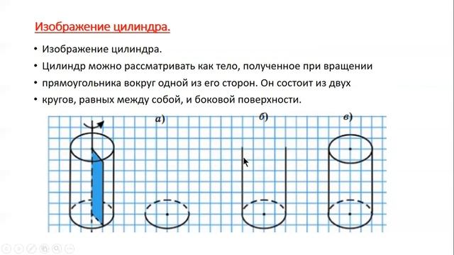 урок№108 Изображение пространственных фигур 6 класс смотреть онлайн