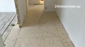 Укладка линолеума в коридоре! Как правильно рассчитать и уложить линолеум в коридоре.