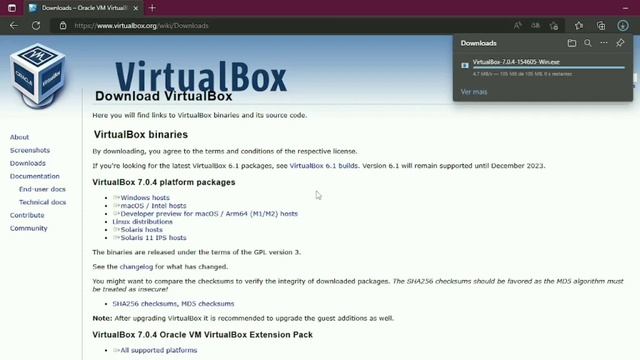 como baixar virtualbox 7 (Windows) смотреть онлайн