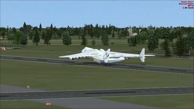 Flight Simulator X - Antonov AN225-- The largest aircraft in the world!--FSX-- смотреть онлайн