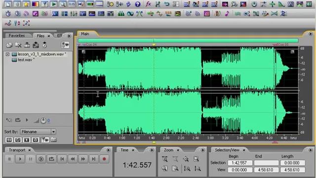 18. Инструмент Реверс (reverse) в Adobe Audition | Auditionrich.com смотреть онлайн