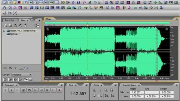 18. Инструмент Реверс (reverse) в Adobe Audition | Auditionrich.com