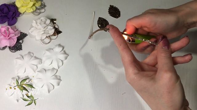 САМЫЕ ПРОСТЫЕ ЦВЕТОЧКИ для ЗАКОЛОК, РЕЗИНОК, ПОВЯЗОЧЕК | FLOWERS from FOAMIRAN смотреть онлайн