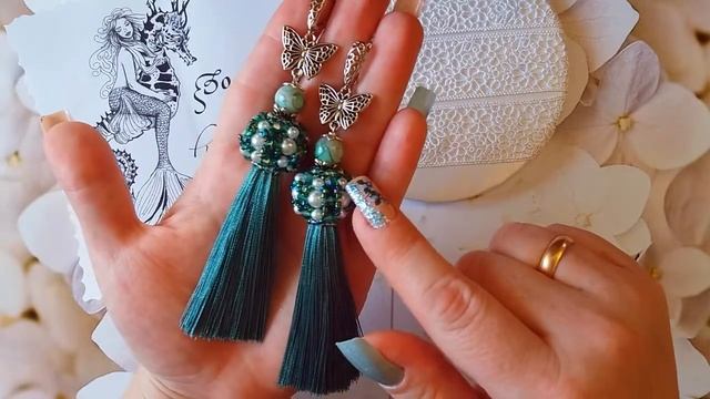 Серьги кисти, СЕРЬГИ СВОИМИ РУКАМИ, ДЛИННЫЕ СЕРЬГИ, СЕРЬГИ БАБОЧКИ, СЕРЕБРЯНЫЕ СЕРЬГИ, ФИЛИГРАНЬ. смотреть онлайн
