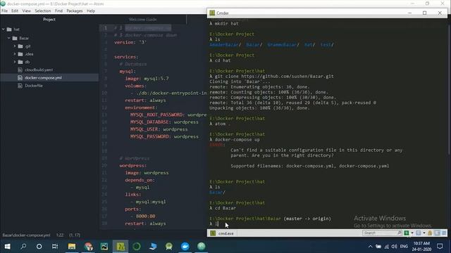Start a Wordpress Project from Github using Docker смотреть онлайн