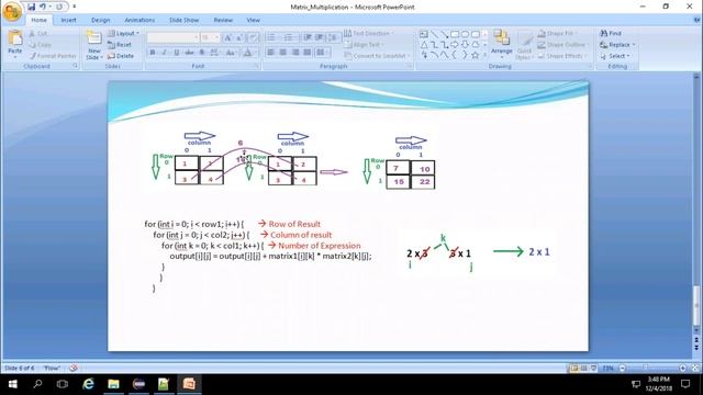 MATRIX MULTIPLICATION IN JAVA смотреть онлайн