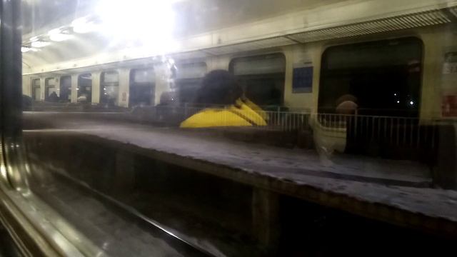 ЭД4М 0283. Единственный маршрут Казанский вокзал - Луховицы (конечная). Самая поздняя электричка. смотреть онлайн