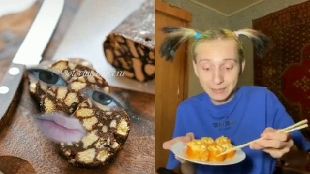 Шоколадная колбаса и корейка даша ? ? ? смотреть онлайн