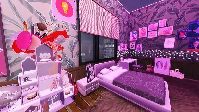 Квартира двух подростков(Брата и Сестры)в The Sims 4 смотреть онлайн