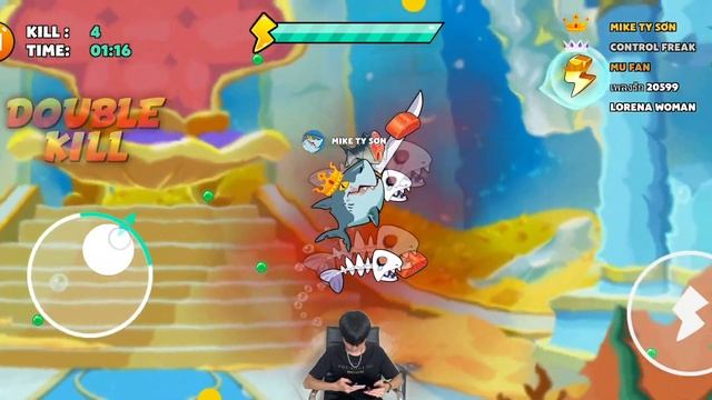 Survival Fish - Hungry Fish Games 6⭐ - Max Levels Video Gameplay Mobile Save the Fish смотреть онлайн