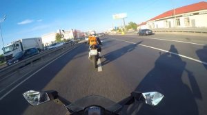 KTM RC390 Test ride с комментариями