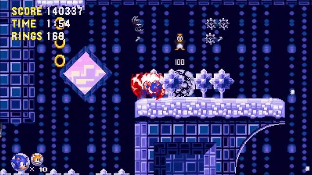 How to get to Purple Palace (Secret Zone) - Sonic Triple Trouble 16-bit Remake смотреть онлайн