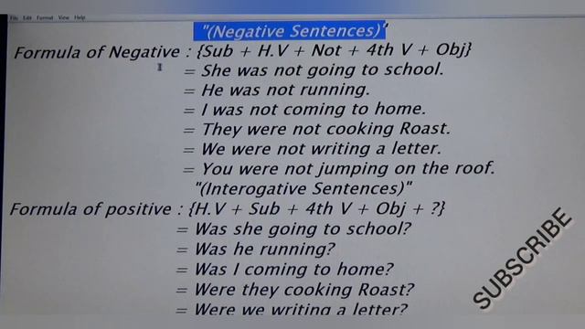 PAST CONTINUOUS TENSE.//(Part 6)// Each And Everything. смотреть онлайн