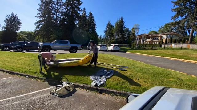 K2 Kayak assembly time lapse Lake Sammamish смотреть онлайн