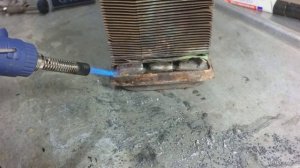 пайка сот радиатора