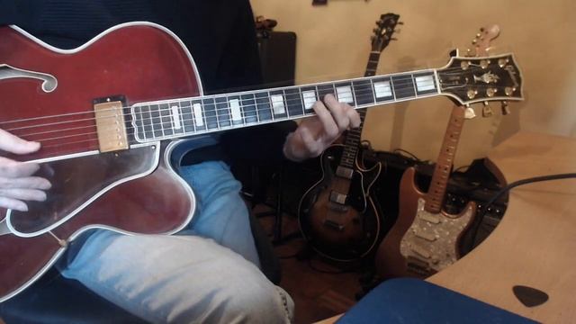 Jazz Blues example Gibson L5 Custom Shop Wes Montgomery model смотреть онлайн
