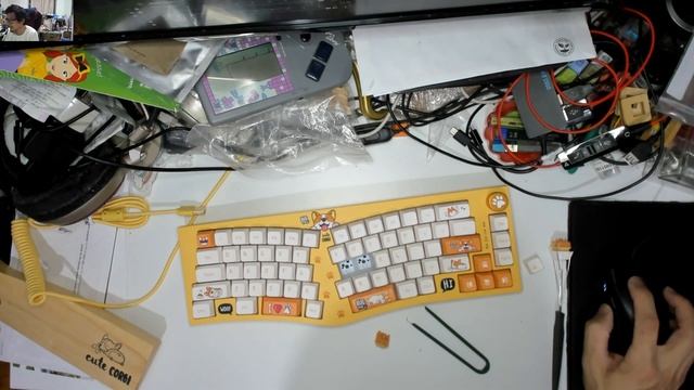 WhatGeek Feker Alice80 Corgi Mechanical Keyboard Review смотреть онлайн