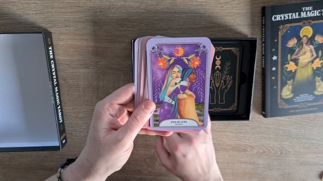 The Crystal Magic Tarot by Kerry Ward and Clare Gregory - Deck Exploration смотреть онлайн