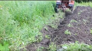 Т 25 с однокорпусным плугом.