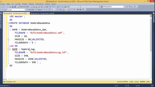 Crear base de datos - Transact SQL - MS SQL Server - Paso a paso смотреть онлайн