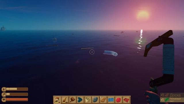 ВЫЖИВАЕМ В ОТКРЫТОМ ОКЕАНЕ | Raft #1 смотреть онлайн