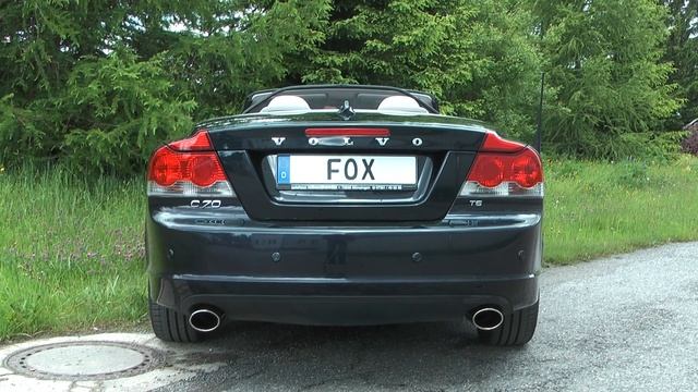 FOX Exhaust - Volvo C70 II - 2,5l 169kW смотреть онлайн