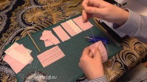 Учимся шить! Терминология ручных работ. Вымётывание