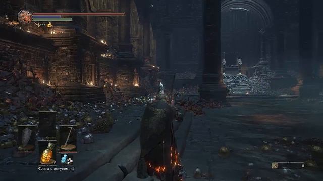 Dark Souls 3 -№5 ( Гигант Йорм ) смотреть онлайн