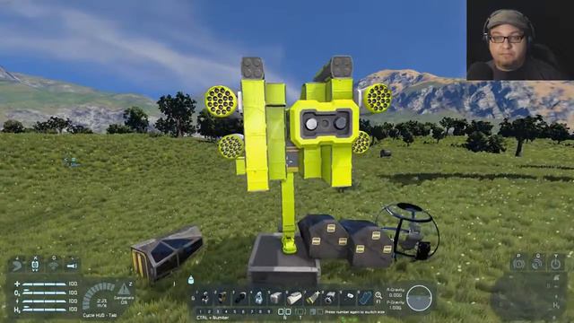 Space Engineers Building a ship in creative to take out pirates in survival смотреть онлайн