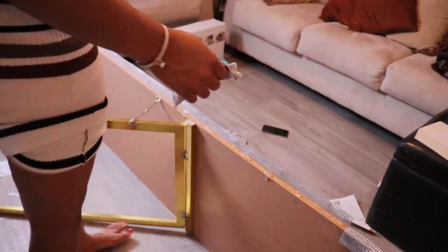 DIY FULL LENGTH VANITY MIRROR UNDER $50 !!! смотреть онлайн