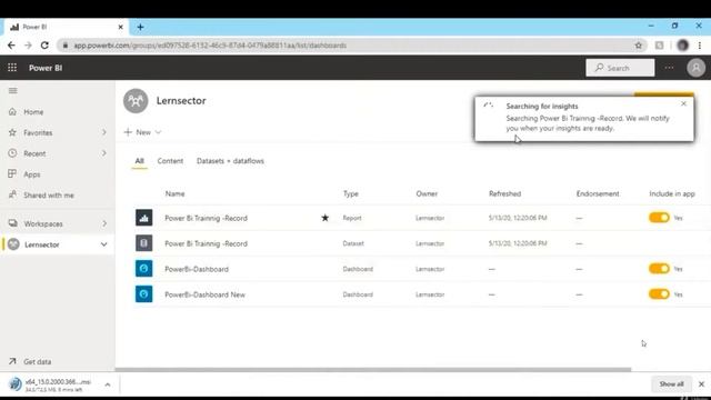How to use Quick insights in Power BI Dashboard смотреть онлайн