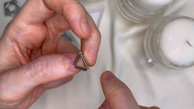 Звёзды из стекляруса. Украшение для елки или серьги из стекляруса. Beaded Stars from bugles смотреть онлайн