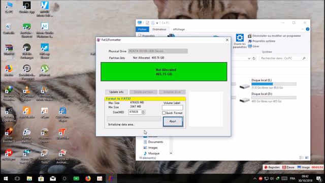 Formatter NTFS To FAT32