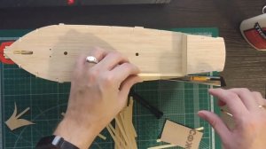 Сборка деревянной модели корабля Альбатрос #1