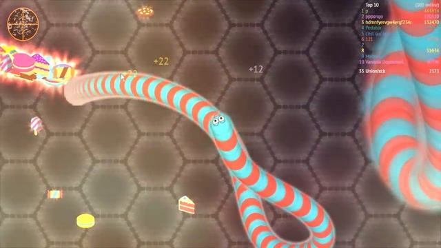 BIGGEST WORM ON WORMATE.IO!? - Little Worms VS Big Worms! BEST KILLS - HIGHEST SCORE WORMATE.IO смотреть онлайн