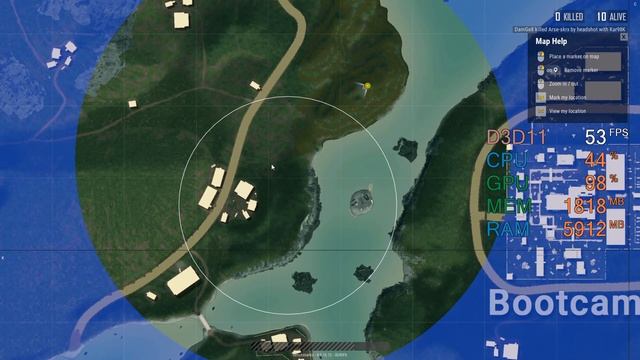 AMD Radeon HD 7870 -- Intel Core i3-8100 -- PUBG FPS Test Sanhok Medium смотреть онлайн