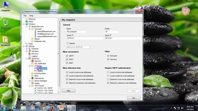 WAMP Server - Wordpress - HMailServer - Roundcube Setup