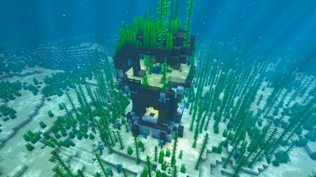 Awesome Dungeon Ocean edition -Добавит новые интересные структуры в океанах (Forge&Fabric 1.17-1.19 смотреть онлайн