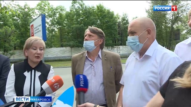 7 скверов обустроят в этом году в Хабаровске смотреть онлайн