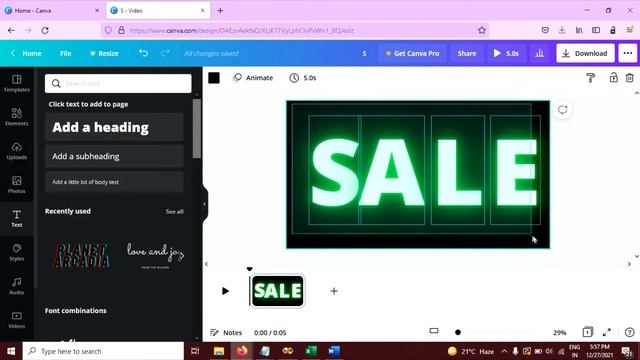 How to create Blinking Light Effect Video in Canva | Canva video editing Tutorial смотреть онлайн