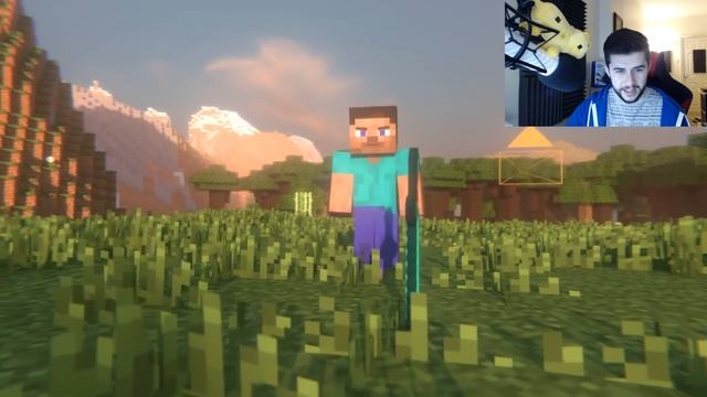 REACTING TO ANIMATION LIFE MINECRAFT MOVIE! HEROBRINE Vs STEVE Minecraft Animations! смотреть онлайн