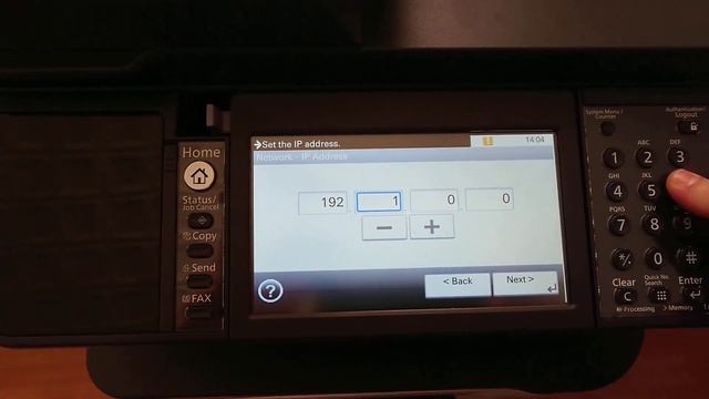 How to set a static IP address on Kyocera ECOSYS M3550 idn смотреть онлайн