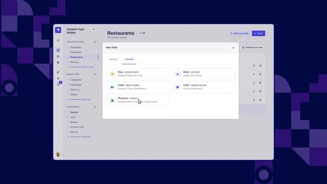 Strapi Custom Fields смотреть онлайн