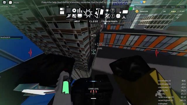 cool dashes (roblox parkour) смотреть онлайн