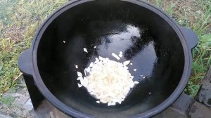 пельмени в казане